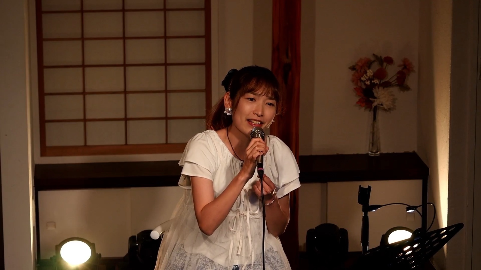 井戸端バタバタ!?スリーマンライブ 如月愛里 ステージの様子
