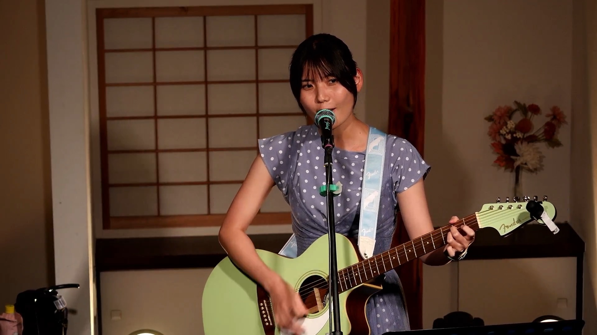 七夕ライブ 朱里乃 ステージの様子