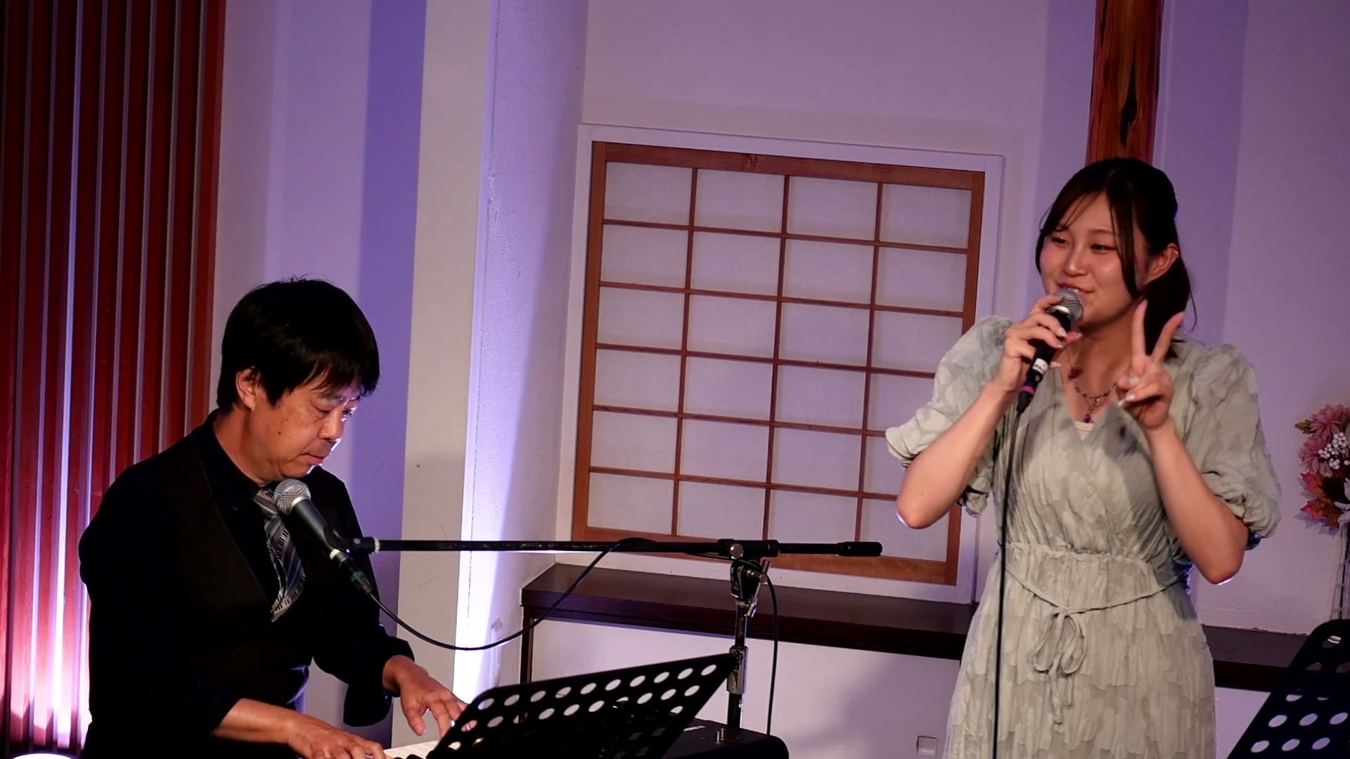 うららか(Vo.月永凛子/Key.糸井光)
