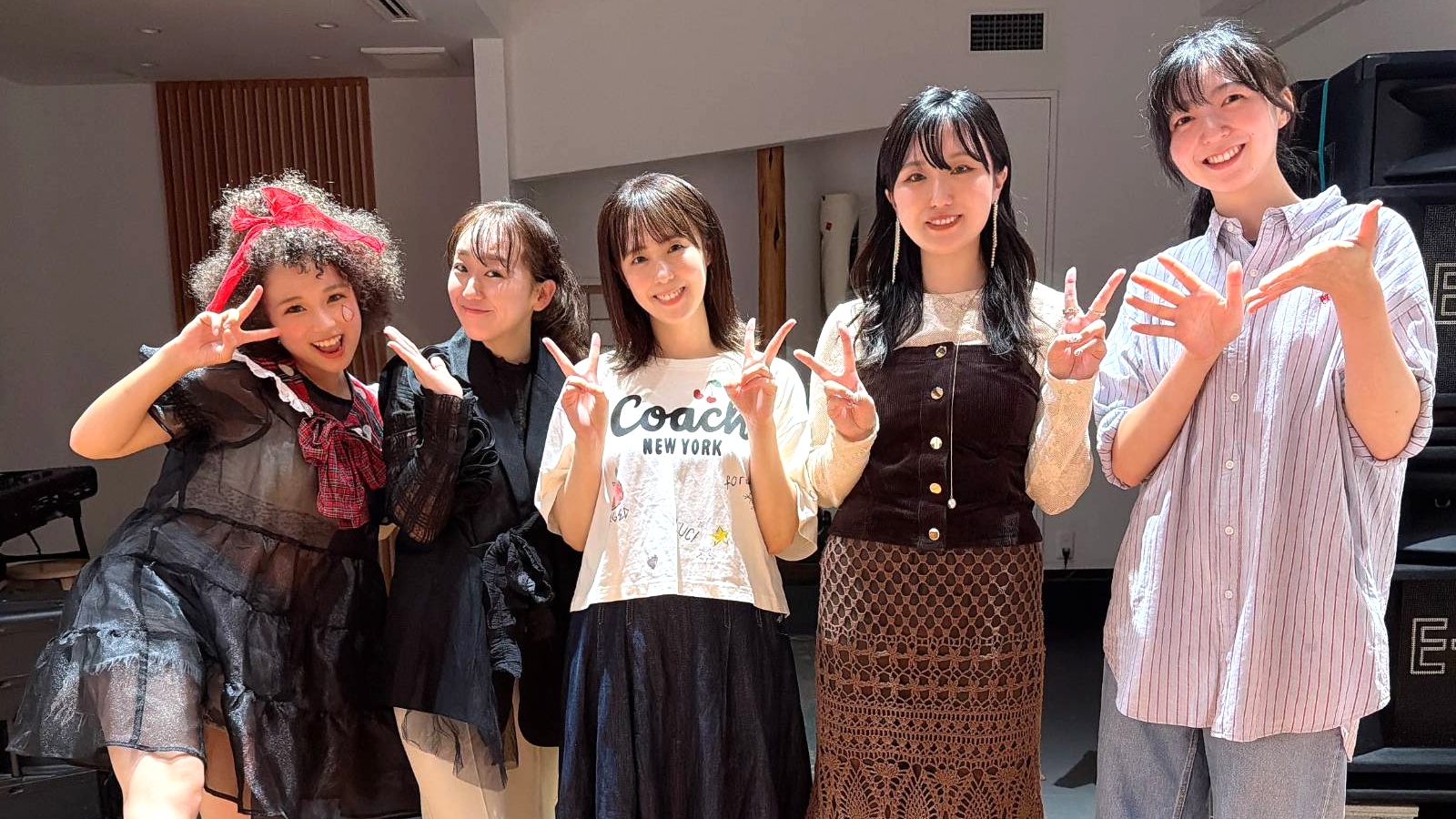 ススキ 2026年9月15日 御茶ノ水パルトネール （左から 胡桃沢はな・ei.・大塚ゆう。・唯織・冨岡明未）