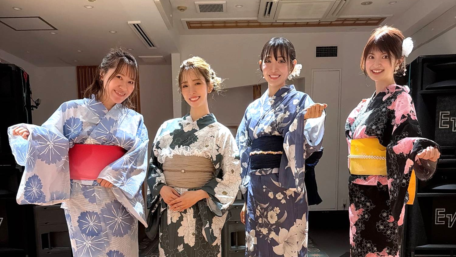 駿河台浴衣祭五夜 2026年9月19日 御茶ノ水パルトネール 出演4組（智子・JUN・世莉奈・上保美香子）